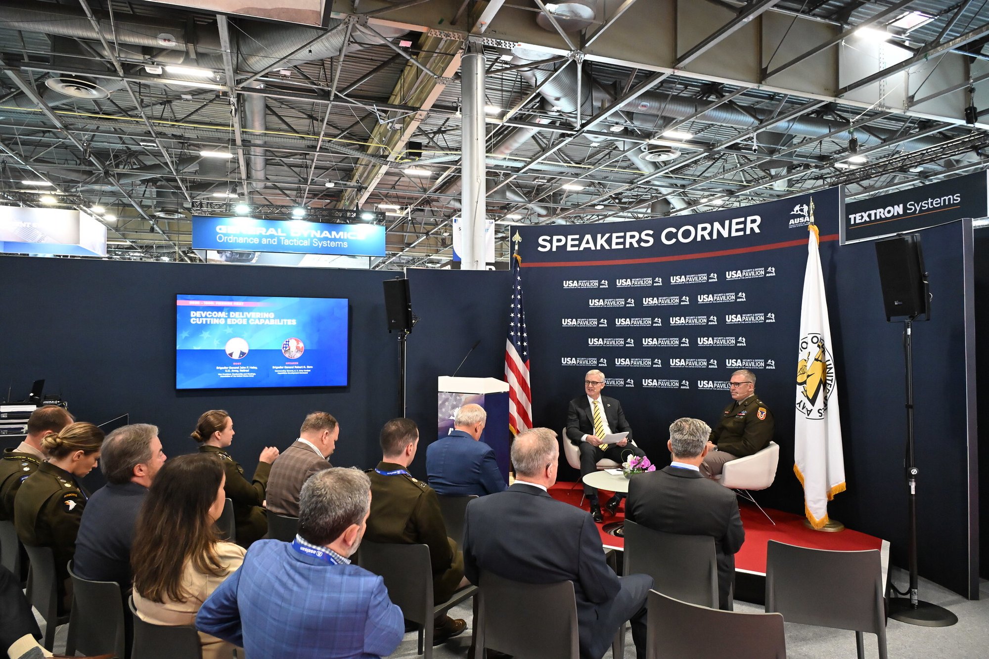 GES-EMEA-202606-AUSA-Eurosatory-Paris-Organiser-Feature-Area-Speakers-Lounge-1