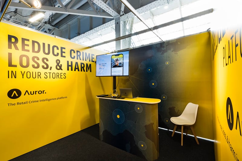 GES_EMEA_Auror_Stand_Graphics_Retail_Technology_Show_2024_Olympia_London