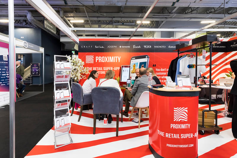 GES_EMEA_Proximity_Stand_Graphics_Retail_Technology_Show_2024_Olympia_London