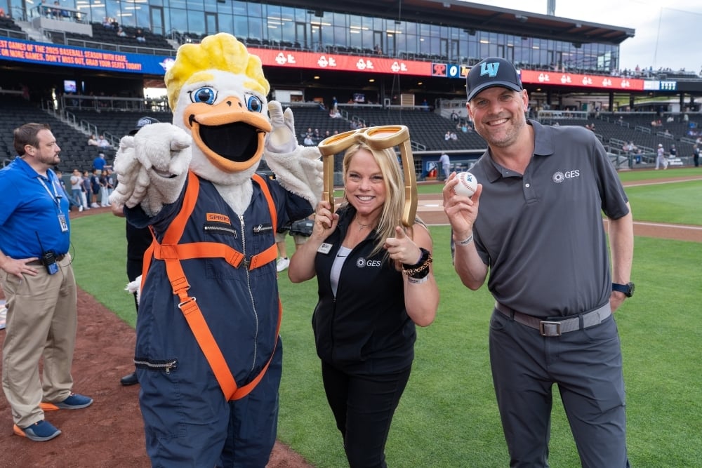 Night At The Ballpark 2025 - Derek & Kristin